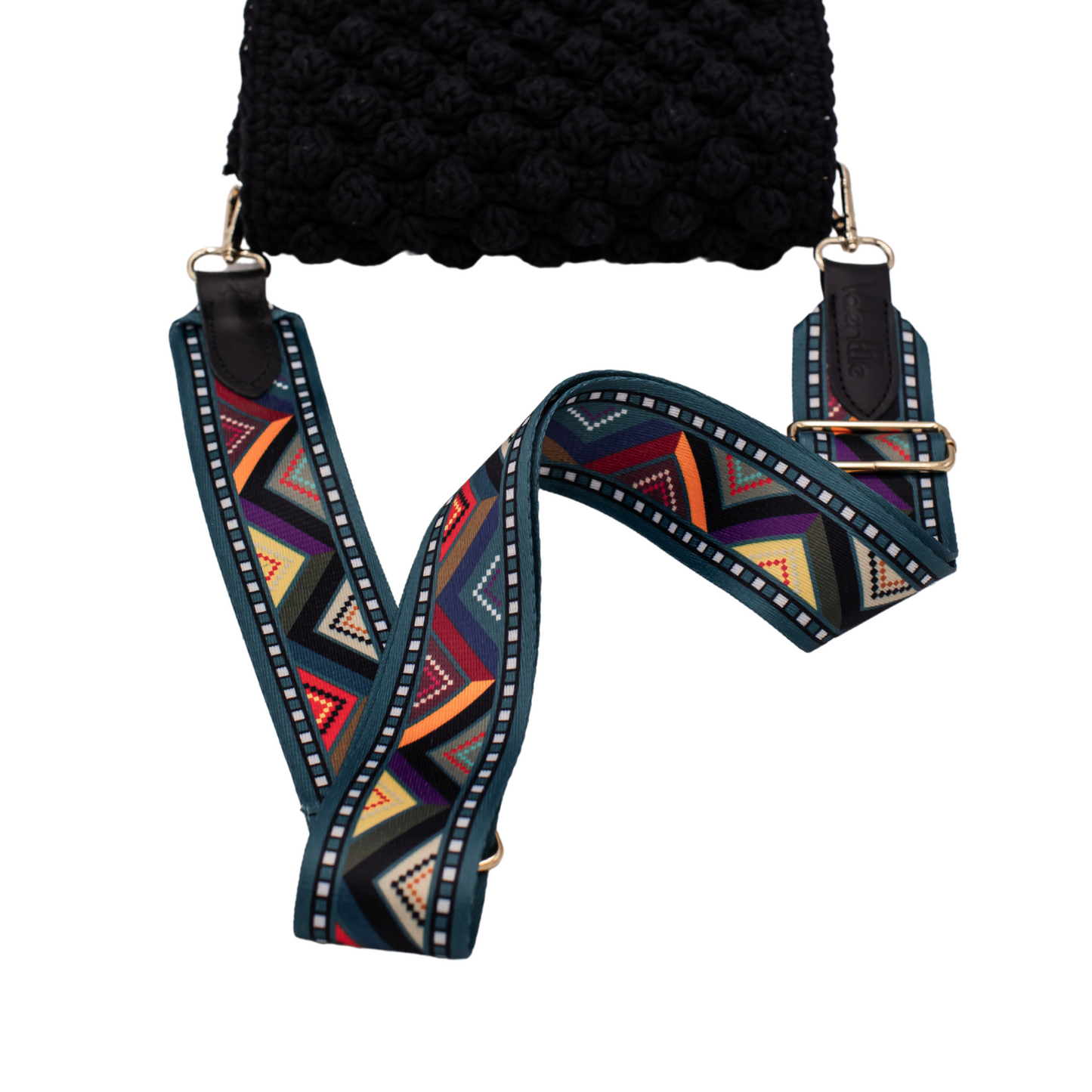 Adjustable Fabric Purse Strap, Brown