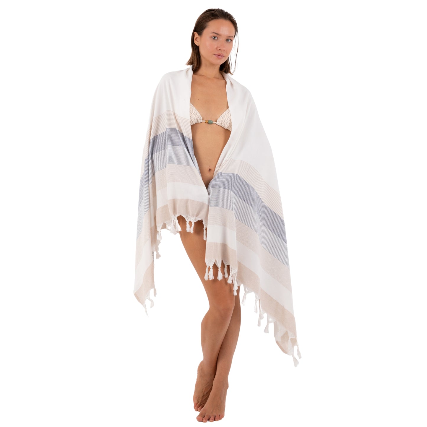 soft cotton turkish towel bathrobe