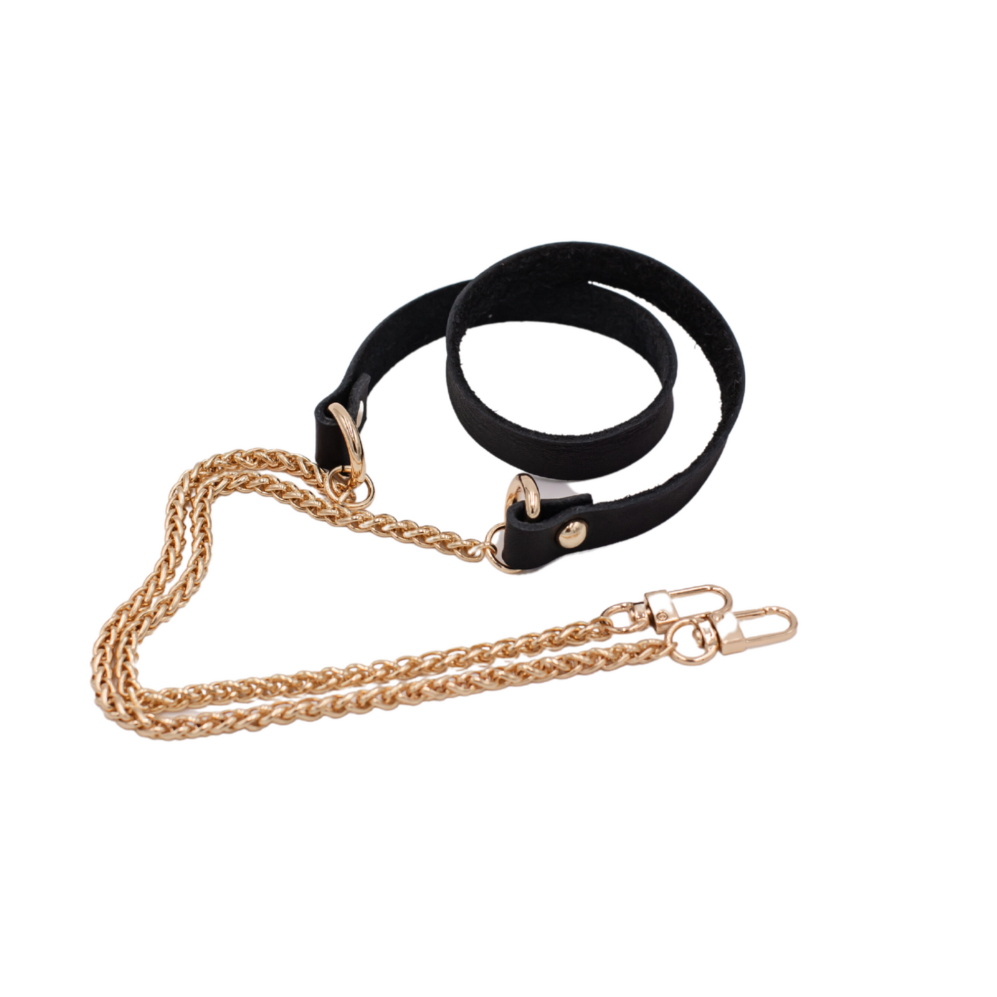 Black Leather Purse Strap