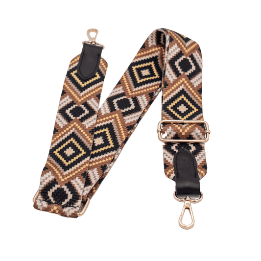 Adjustable Fabric Purse Strap, Brown