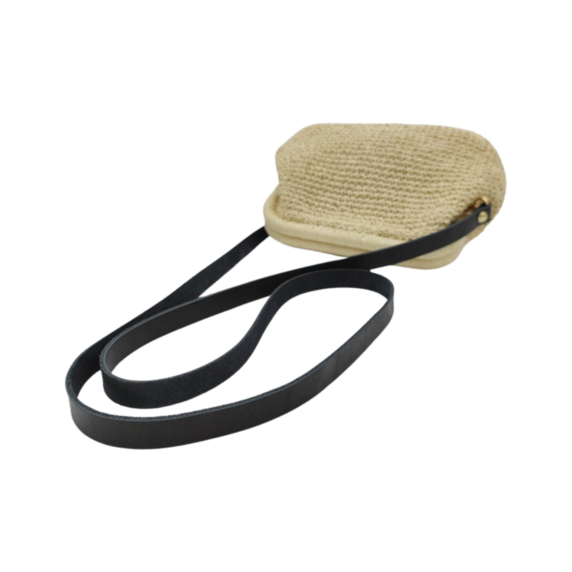 Black Leather Purse Strap