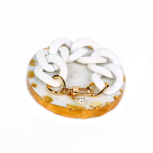 Large Acrylic Link Bracelet
