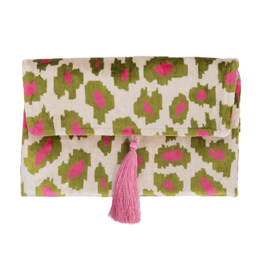 IKAT CLUTCH PURSE BAG
