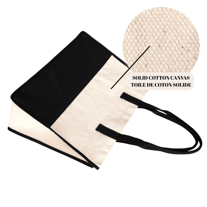 black TOTE BAG