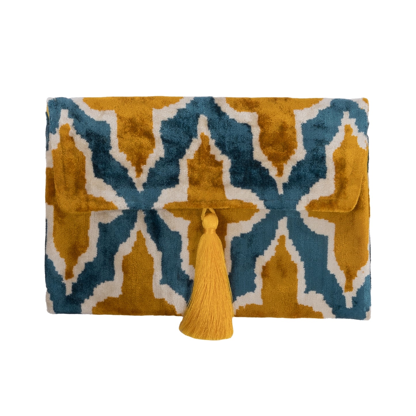 VELVET CLUTCH BAG