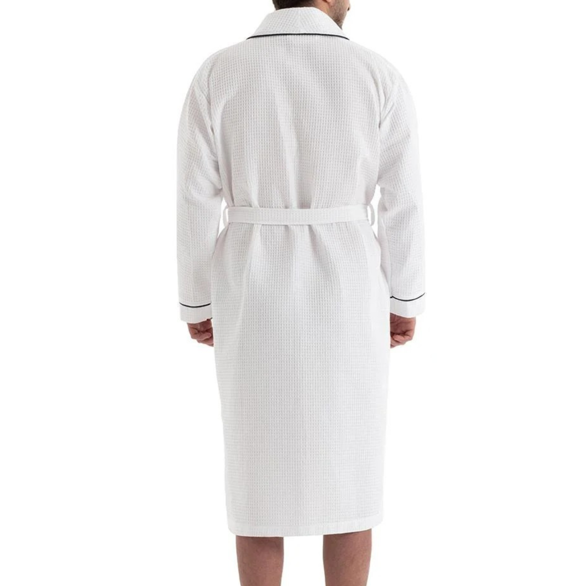 Personalized Waffle Bathrobe with Initials