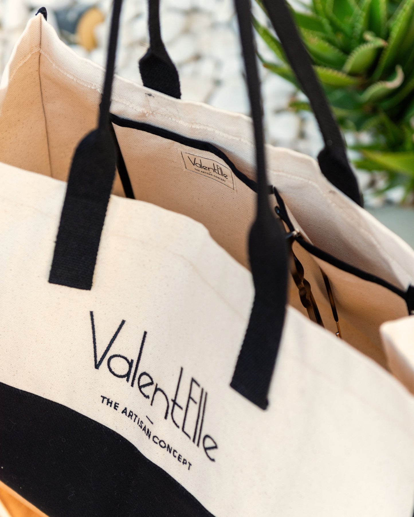 large tote bag and clutch gift set