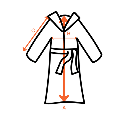 soft cotton turkish towel bathrobe