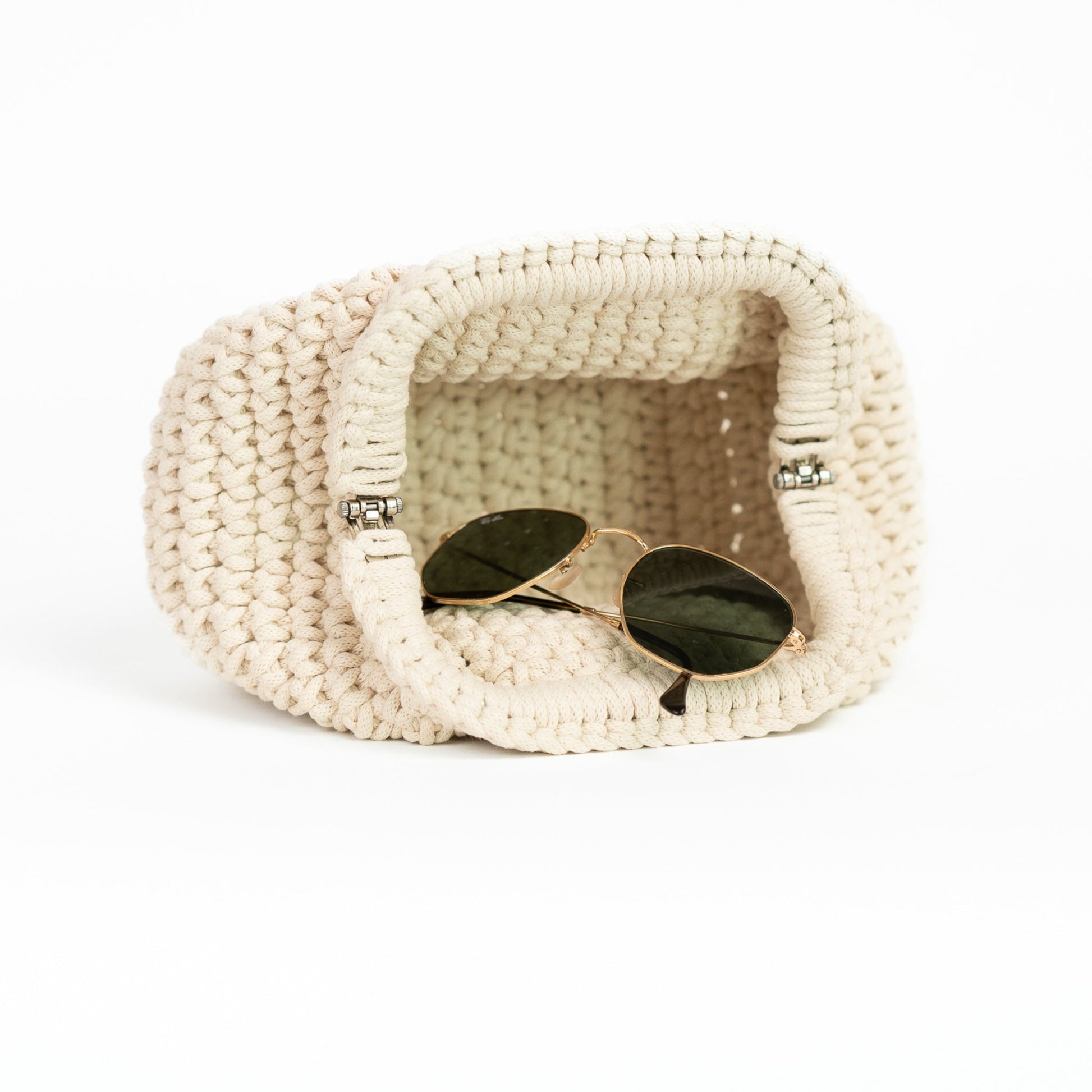 White Clutch Purse Bag