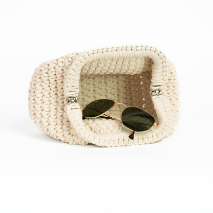 White Clutch Purse Bag
