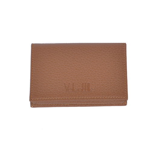 Leather Card Holder, Brown