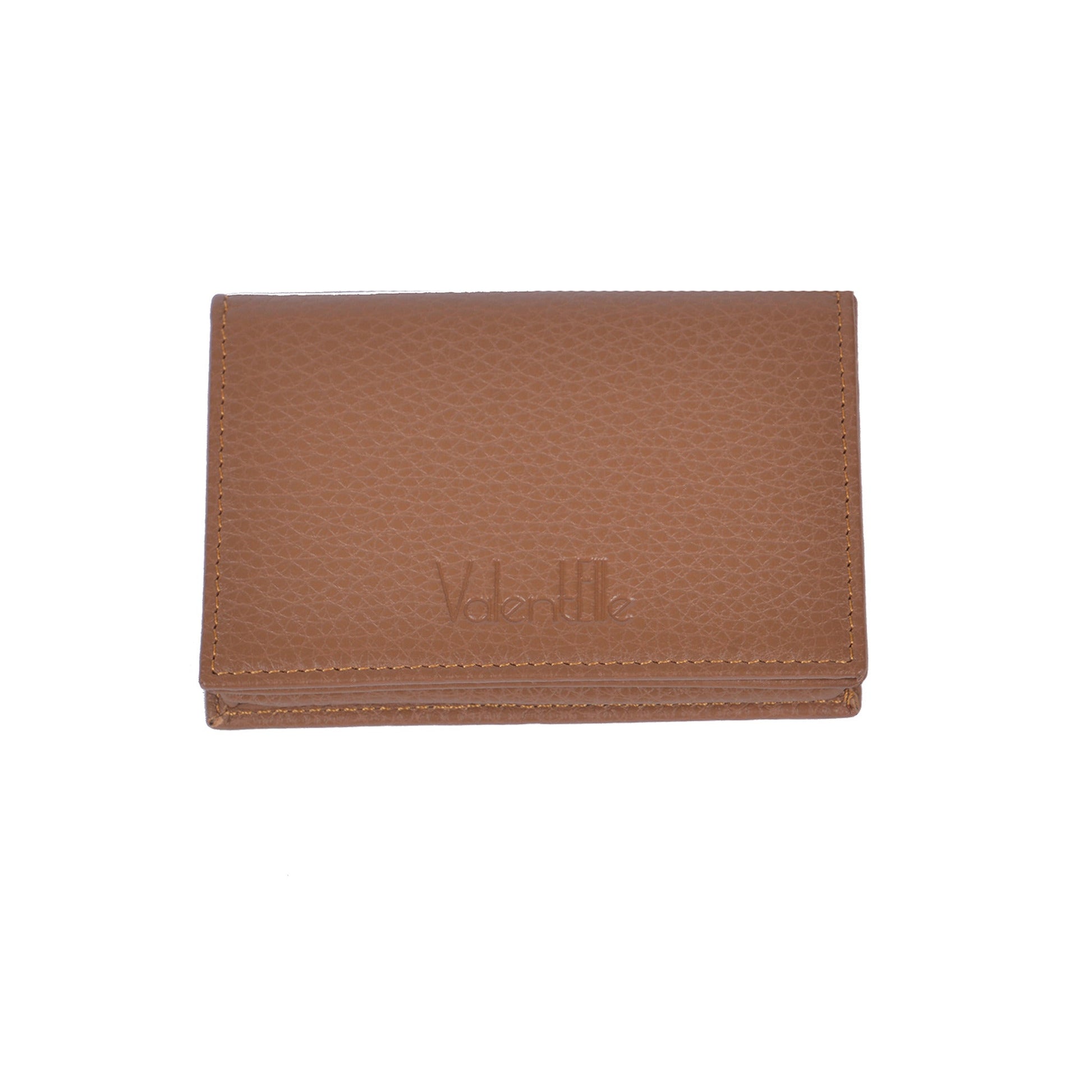 Leather Card Holder, Brown