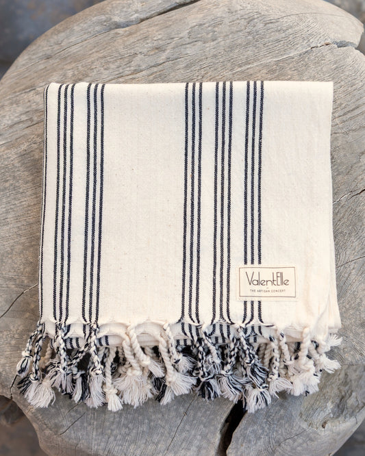 beach gift set tote towel clutch 