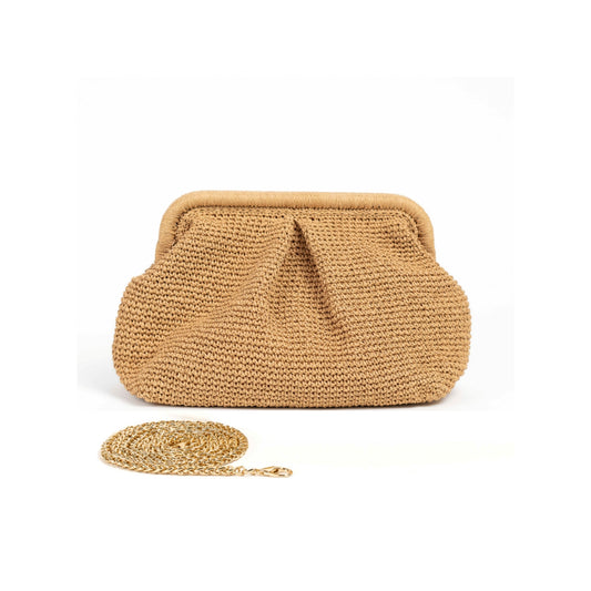 Straw Clutch Bag