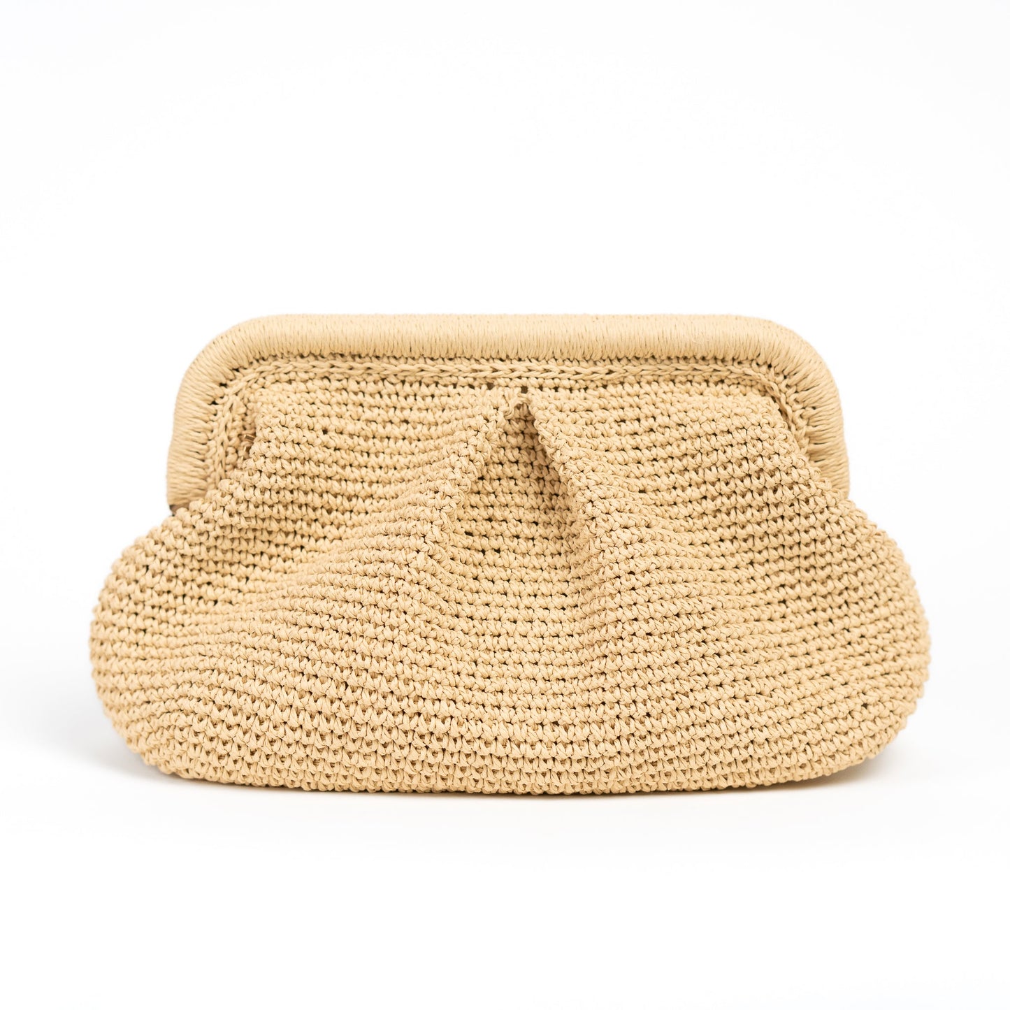 RAFFIA WEDDING CLUTCH
