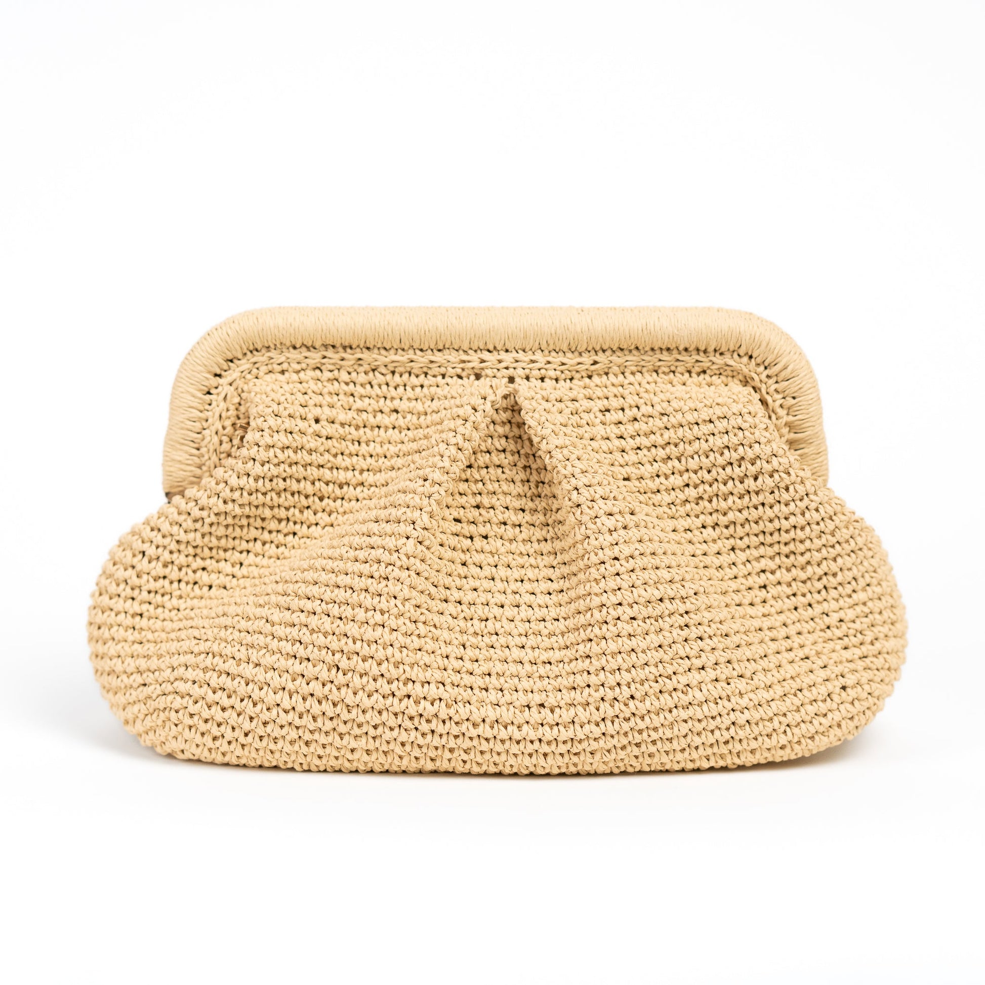RAFFIA WEDDING CLUTCH
