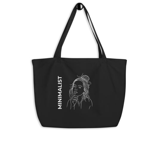 large black tote bag