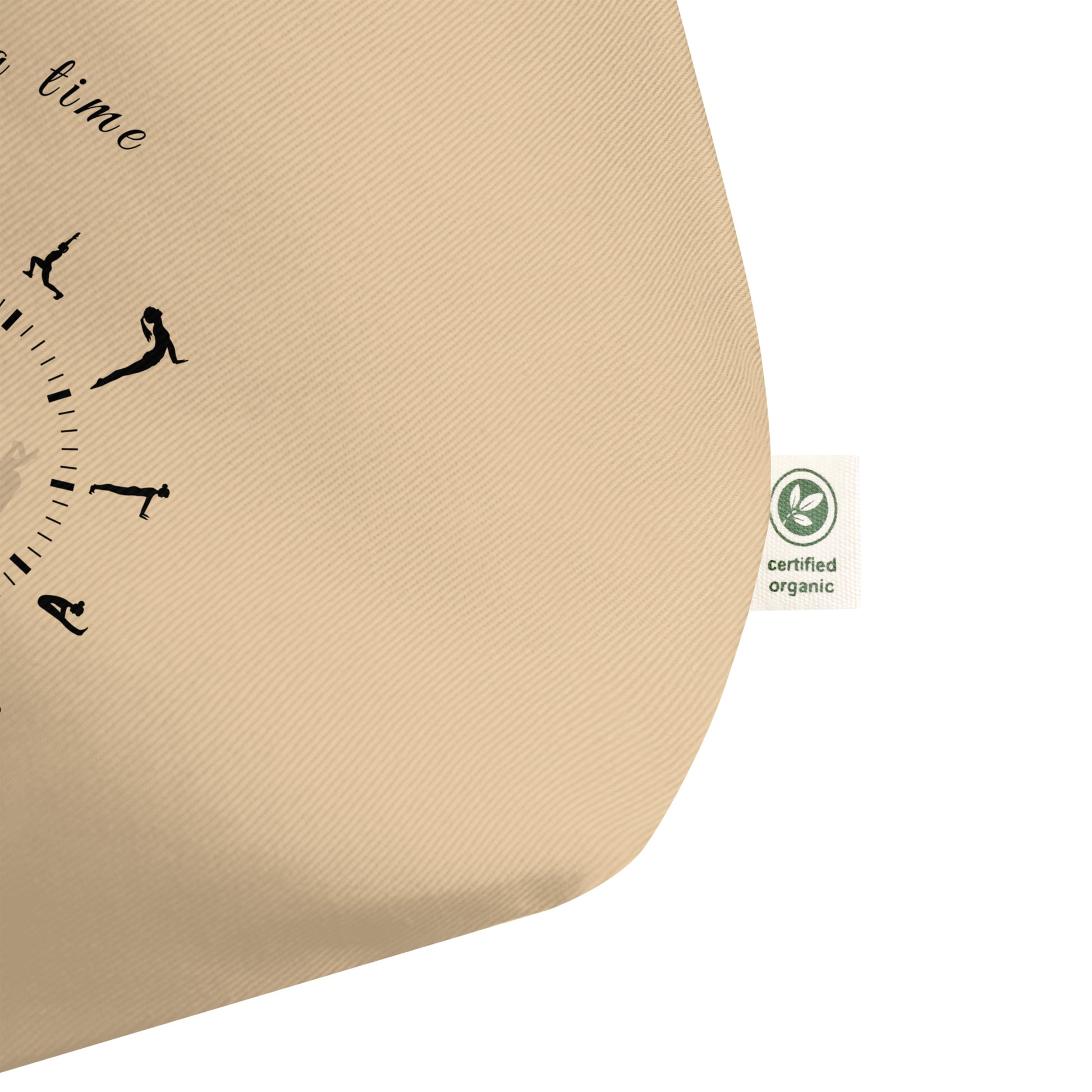 chic canvas tote bag