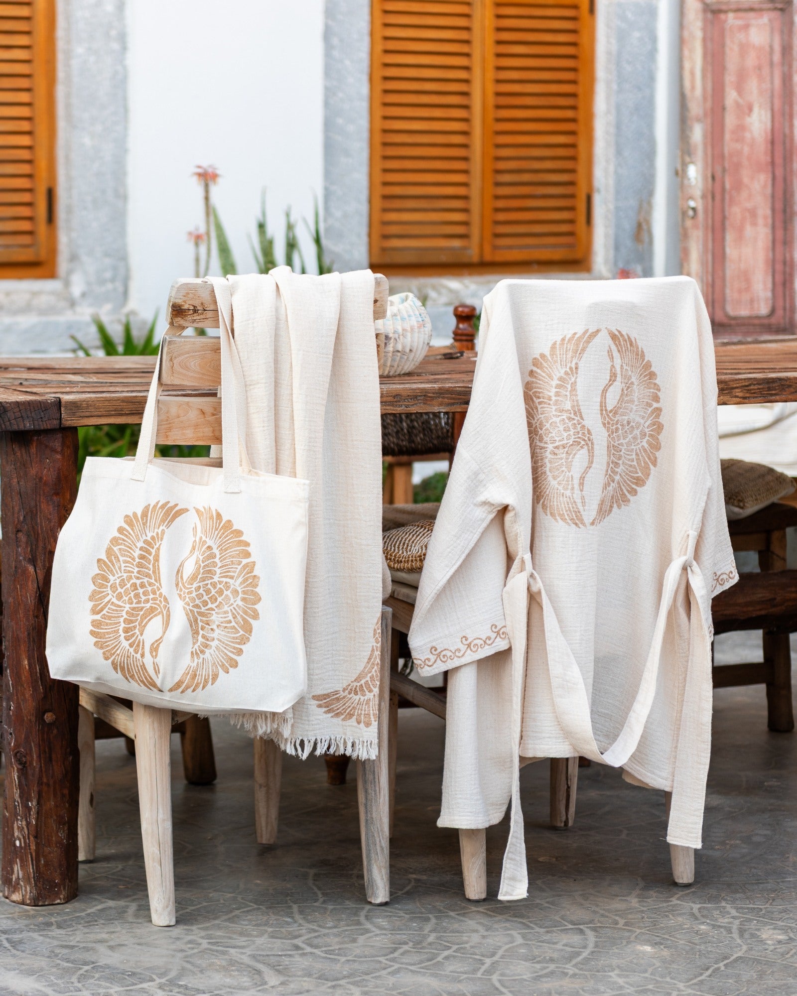 muslin beach cover up