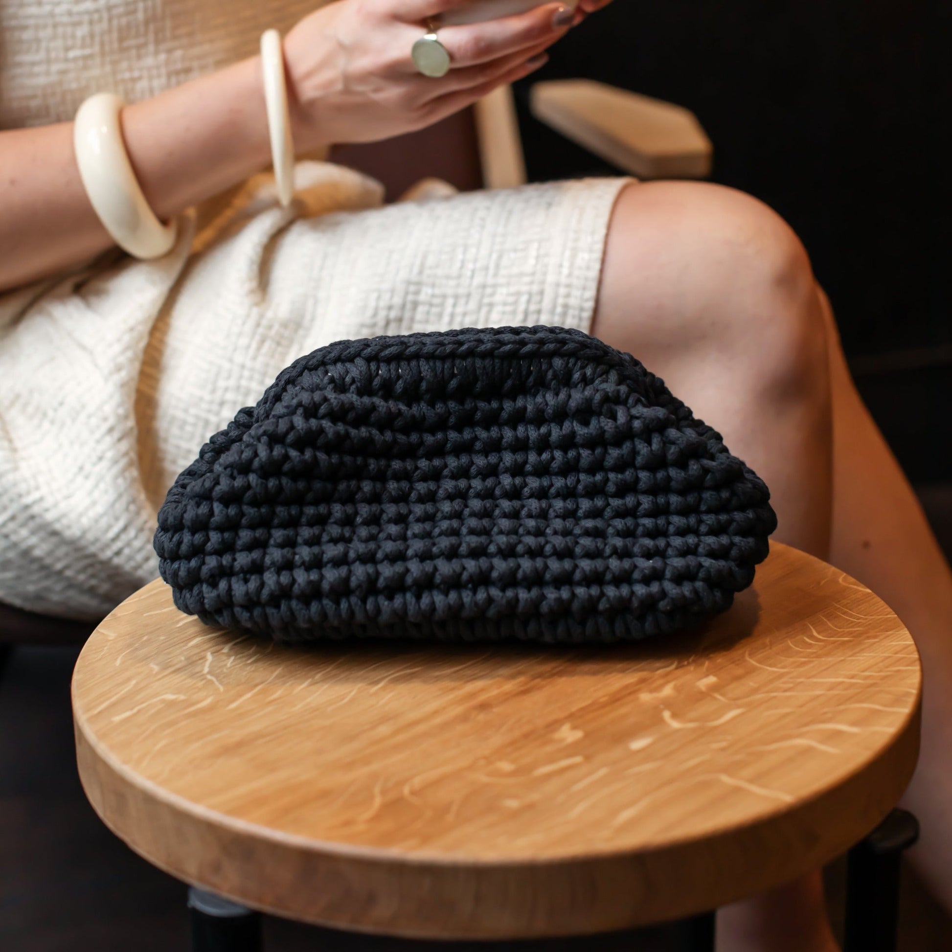 white Clutch Purse Bag