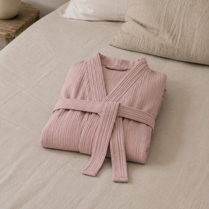 quality cotton gauze robe for home