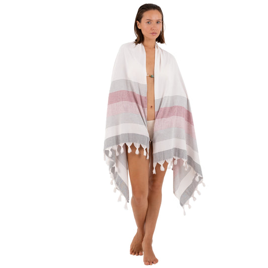 soft cotton turkish towel bathrobe