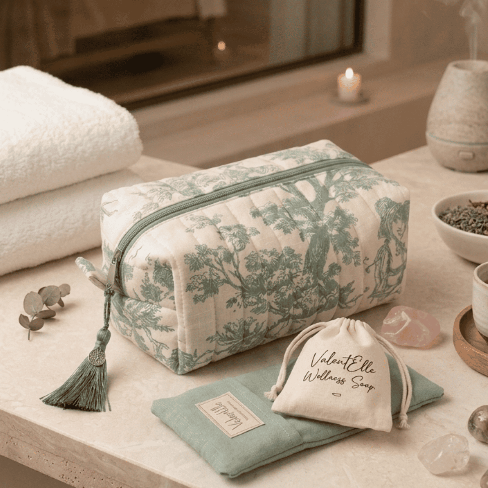 spa at home gift set, wellbeing gift set
